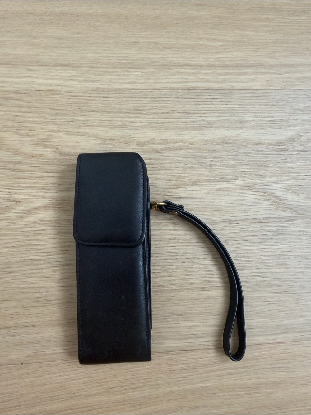 Vintage Coach Leather Cell Phone Wristlet Case Cover